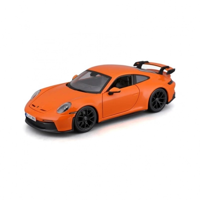 Model Bburago Porsche 911 GT3 pomarańczowy 1:24