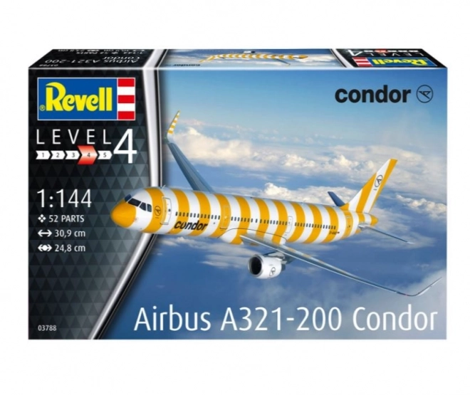 Model samolotu Airbus A321-200 Condor 1:144