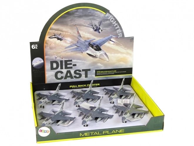 Samolot Fricative Drive Lights Sounds 1:72 szary