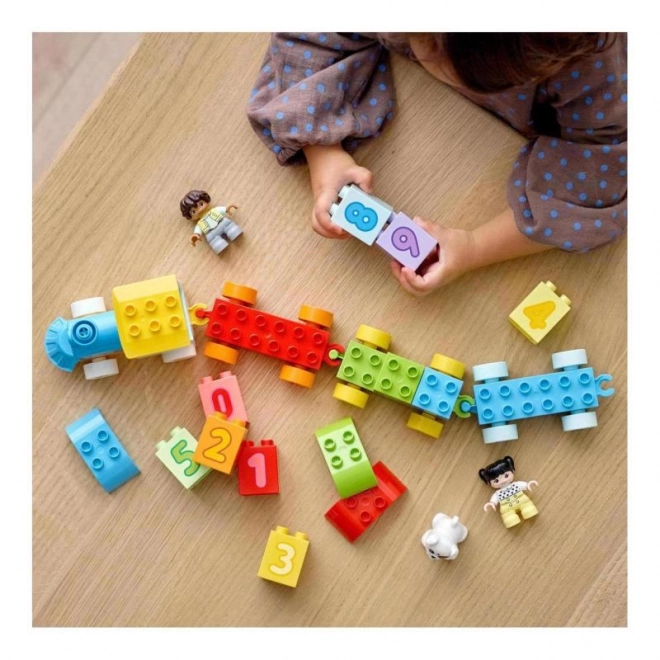 LEGO Duplo 10954 Pociąg z Cyferkami – Uczymy się Liczyć