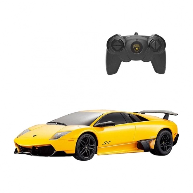 RASTAR Lamborghini Murciélago LP670-4 samochód zdalnie sterowany 1:24 żółty