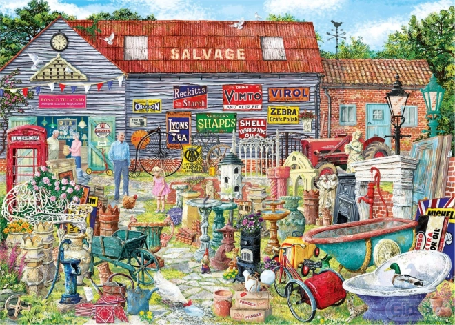GIBSONS Puzzle Garnki i starocie za parę groszy 1000 elementów