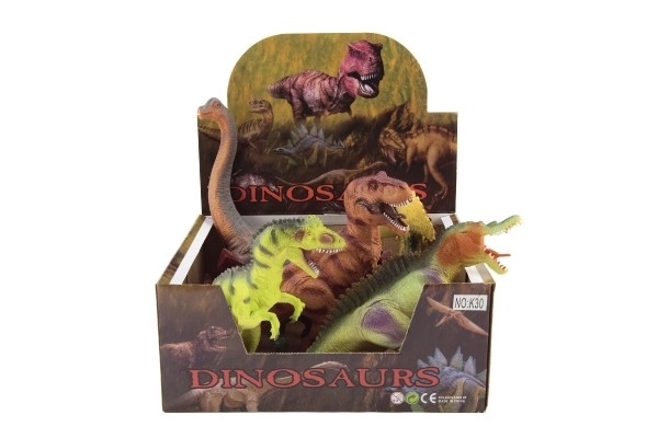 Dinozaurus 25-32cm plastik 6 rodzajów