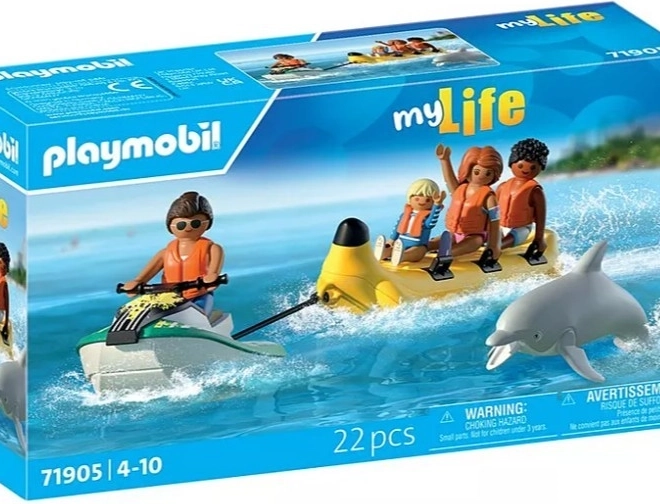Zestaw figurek PLAYMOBIL Jazda na bananie