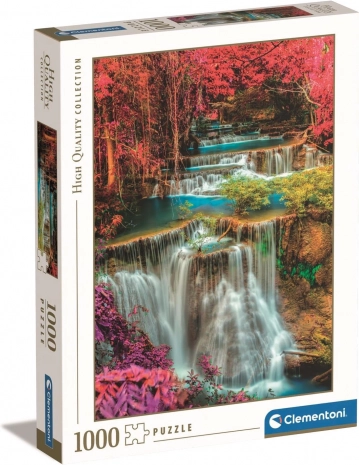 Puzzle 1000 elementów Colourful Thai Falls CLEMENTONI