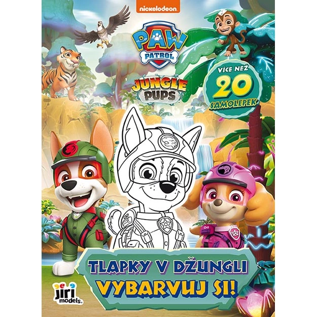 Koloruj sobie! Psi Patrol Łapki w dżungli