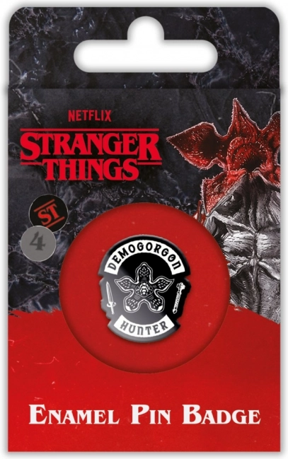 Przypinka Stranger Things 4 – Demogorgon