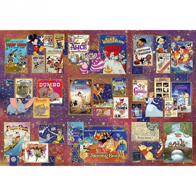 Puzzle 13500 elementów Złoty Wiek Disneya