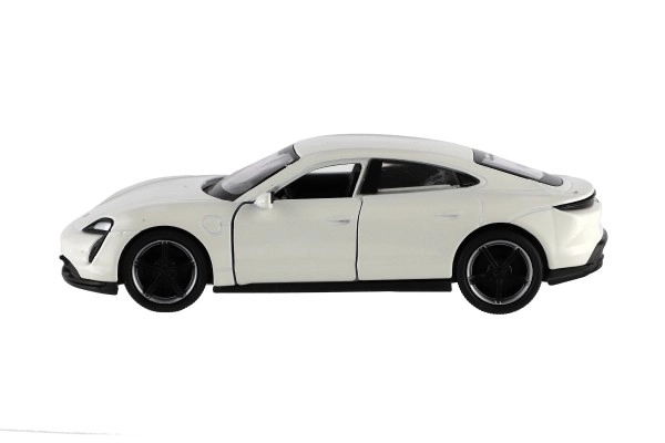Auto Welly Porsche Taycan Turbo S metalowy/plastikowy 12cm 4 kolory na wyciąganym napędzie 12szt w pudełku