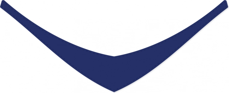 Stylowy dodatek w ciemnoniebieskim kolorze