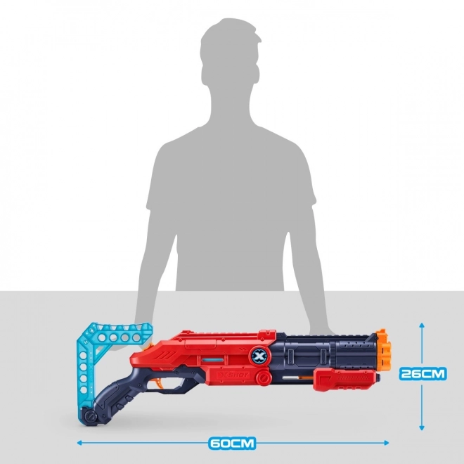 ZURU X-SHOT EXCEL Vigilante wyrzutnia 24 strzałek