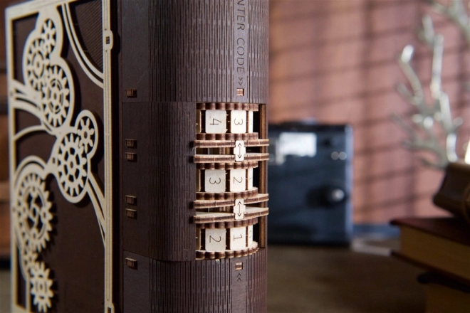 Ugears 3D drewniane mechaniczne puzzle Księga Tajemnic