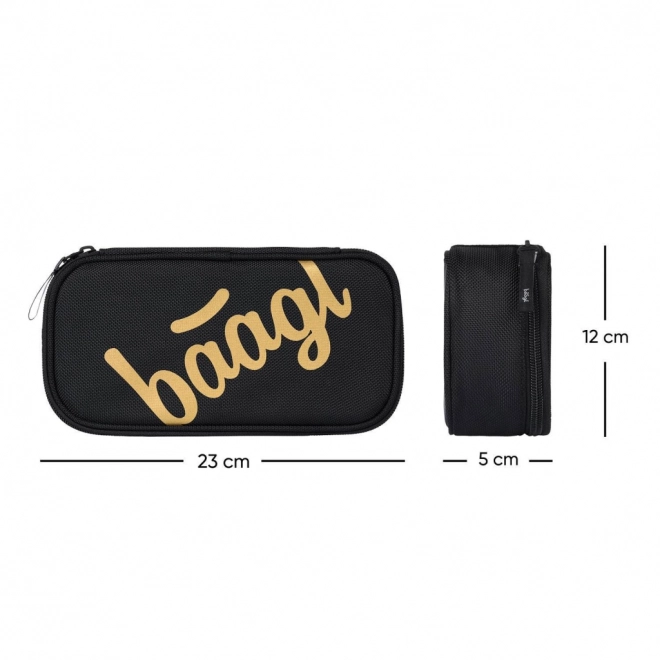 BAAGL Piórnik etui Skate Gold