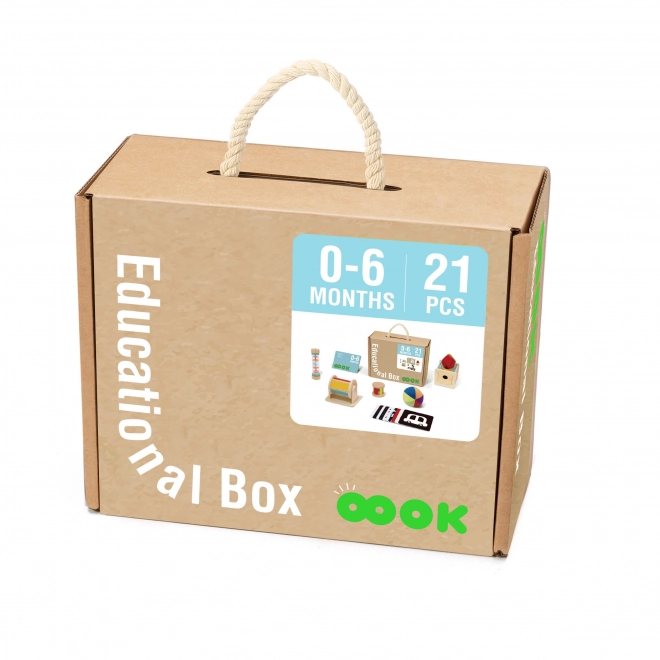 Edukacyjny box TOOKY TOY XXL Montessori 6w1