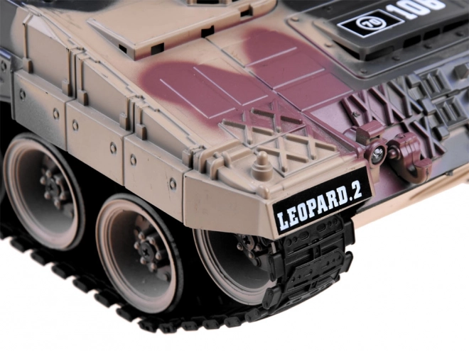 Duży zdalnie sterowany czołg LEOPARD RC0106
