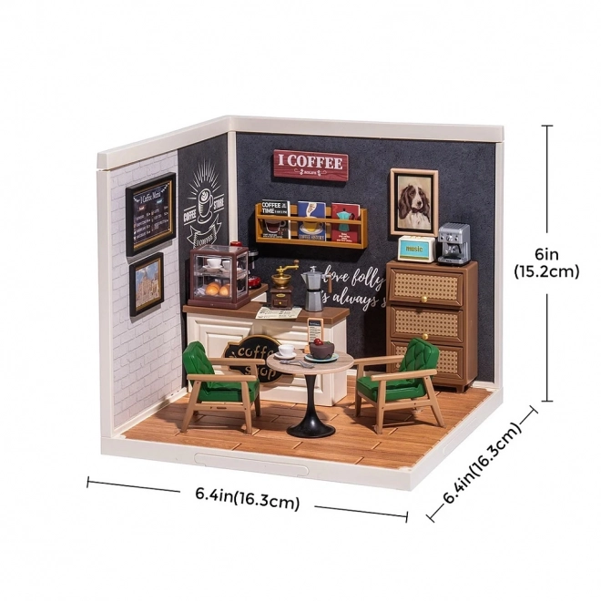 RoboTime miniatura domku Kawiarnia inspiracji