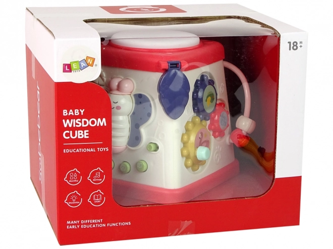Edukacyjna kostka dla dzieci Happy Melodies Lights Butterfly