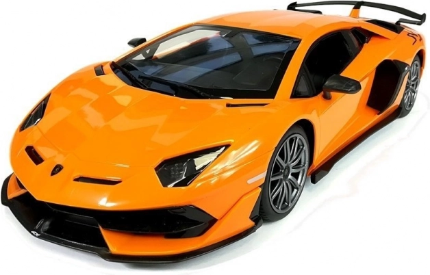 Samochód zdalnie sterowany Lamborghini Aventador Rastar 1:24 pomarańczowy