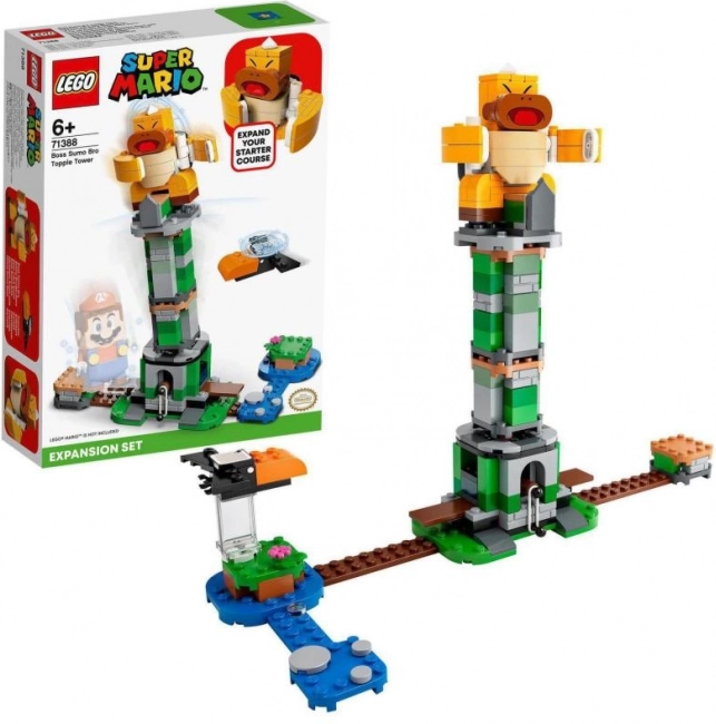LEGO Super Mario Boss Sumo Bro Spadająca Wieża – Zestaw Rozszerzający