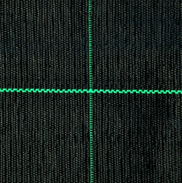Czarna agrotkanina 1,1x100m UV 135g przeciw chwastom + kotwy