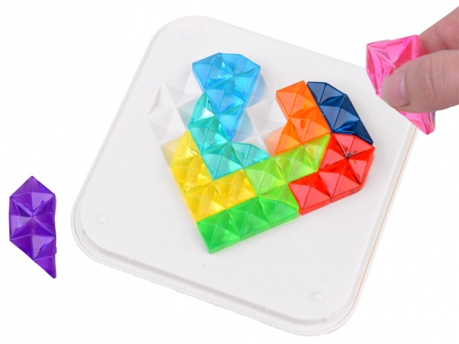 Kolorowa Diamentowa Układanka Puzzle