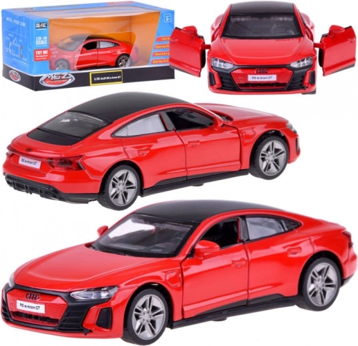 Metalowy model AUDI RS e-tron GT 1:36 ze światłami i dźwiękami