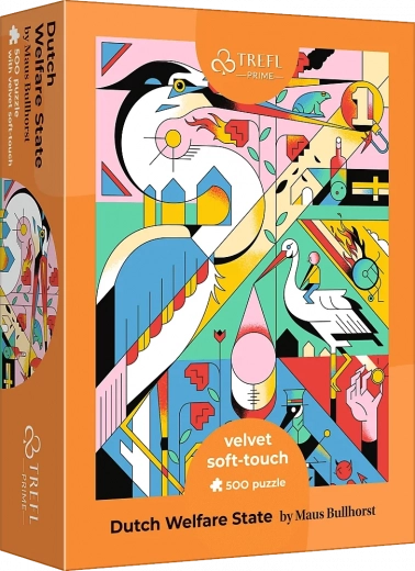 Trefl puzzle Velvet Soft Touch: Holandia – państwo dobrobytu, 500 elementów