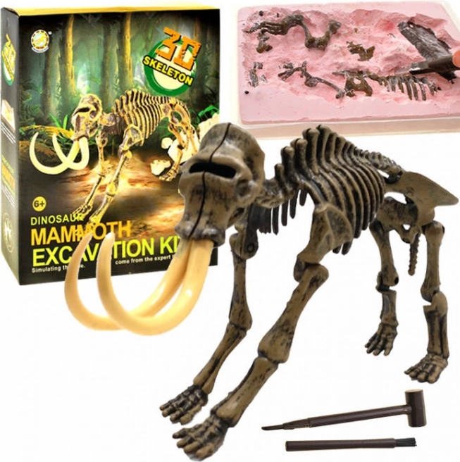 Zestaw wykopaliskowy – szkielet T‑Rex 3D – Mamut