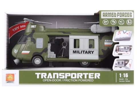 Wojskowy helikopter na baterie