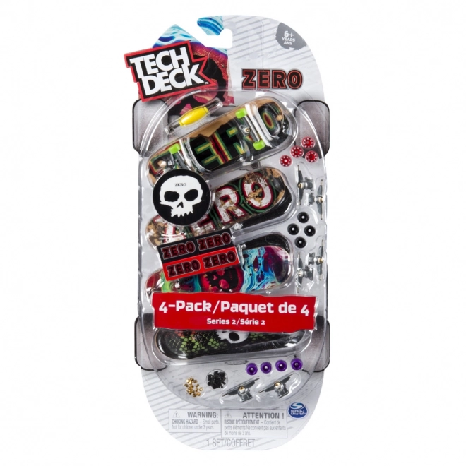 Tech Deck fingerboard czteropak