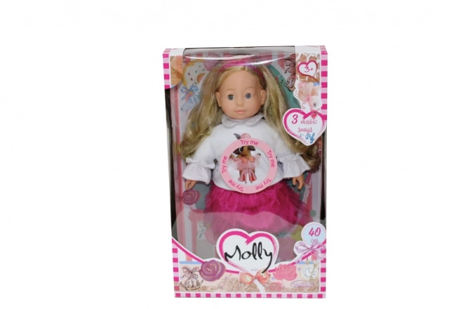 Lalka Bambolina Molly z 3 piosenkami