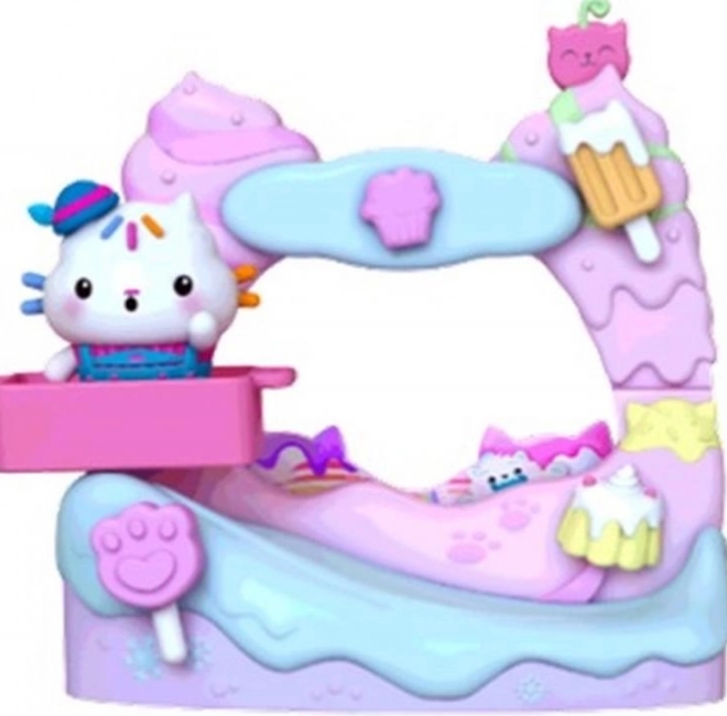 Magiczny domek Gabby - zestaw balkony z cukiernią