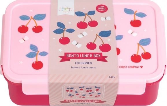 A Little Lovely Company lunch box wiśnie