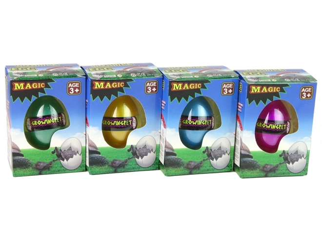 Jajko czarnej żółwia Magic Turtle Egg Growing 6 cm