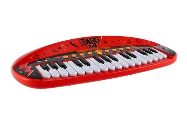Dziecięce pianino ROCK STAR z 31 klawiszami