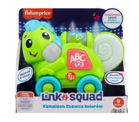 Interaktywna zabawka Kameleon od Fisher-Price Link Squad