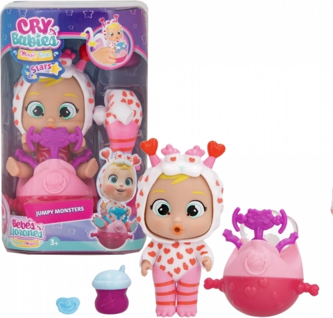 Interaktywna laleczka Cry Babies Magic Tears Jumpy Monsters Momo