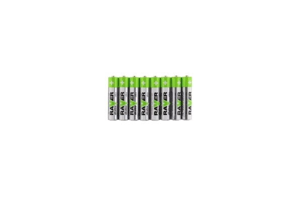 Baterie RAVER LR03/AAA 1,5 V alkaliczne ultra 8 sztuk w folii