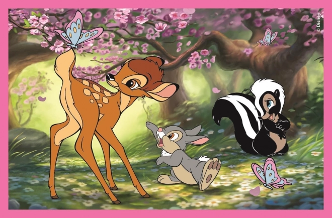 CLEMENTONI Obrazkowe kostki Disney klasyka, 6 kostek