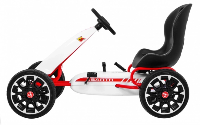 Gokart na pedały ABARTH biały