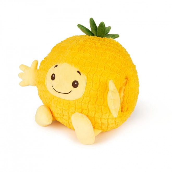 Cozy Noxxiez HW751 Ananas - ciepła pluszowa poduszka 3 w 1
