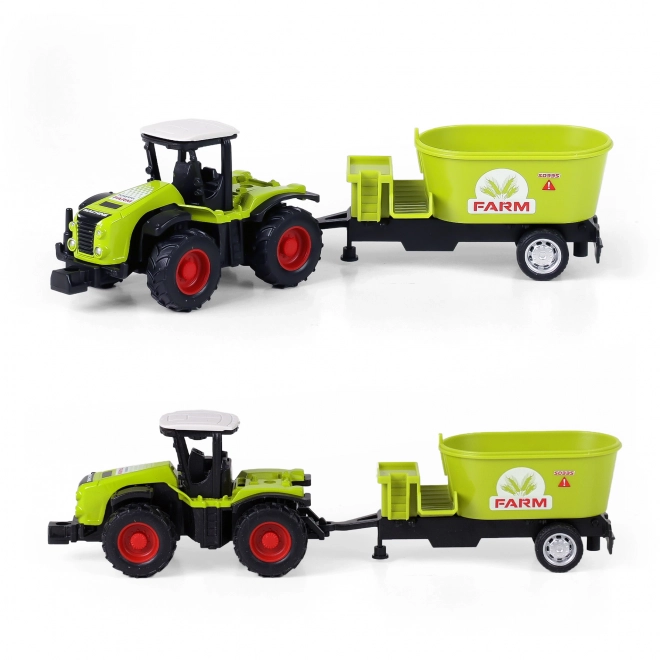 Traktor z przyczepą z kolekcji Moja mała farma