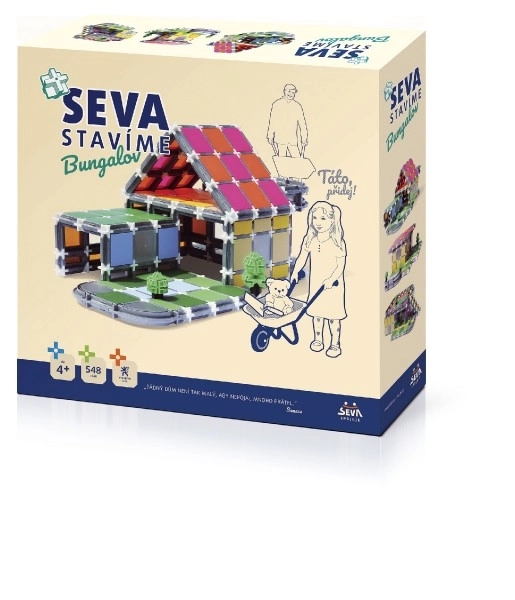 Klocki SEVA Budujemy Bungalow
