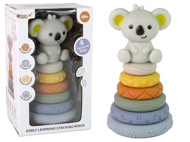 Piramidka koala dla niemowląt