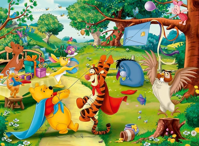 Ravensburger puzzle Kubuś Puchatek 100 elementów