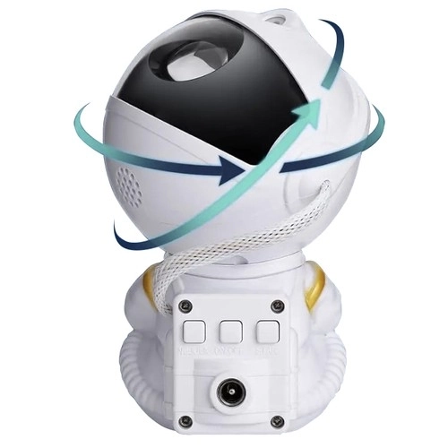 LED projektor gwiezdny astronauta Izoxis 24329