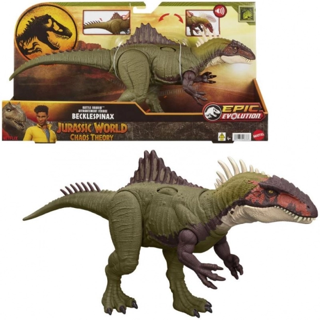 Bitwa Dinozaurów Ryczący Becklespinax z dźwiękami
