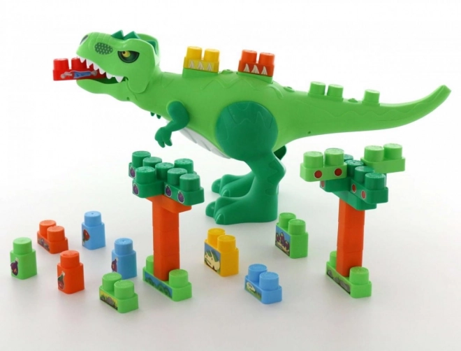Zestaw do budowy dinozaura - 30 części