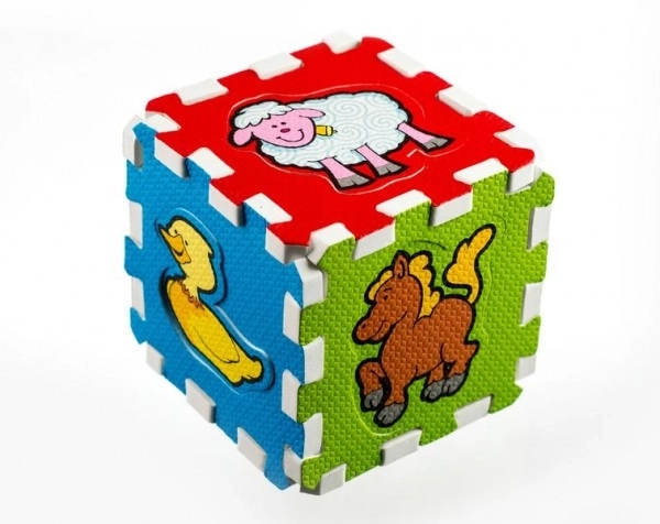 Piankowe puzzle moje pierwsze zwierzątka