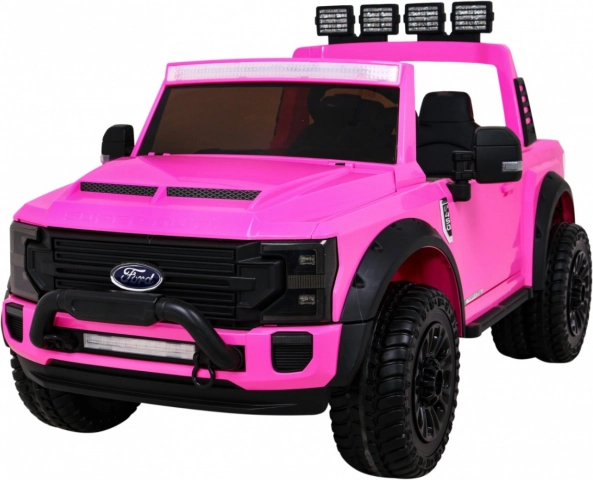 Dziecięcy elektryczny samochód Ford Super Duty pickup – Różowa